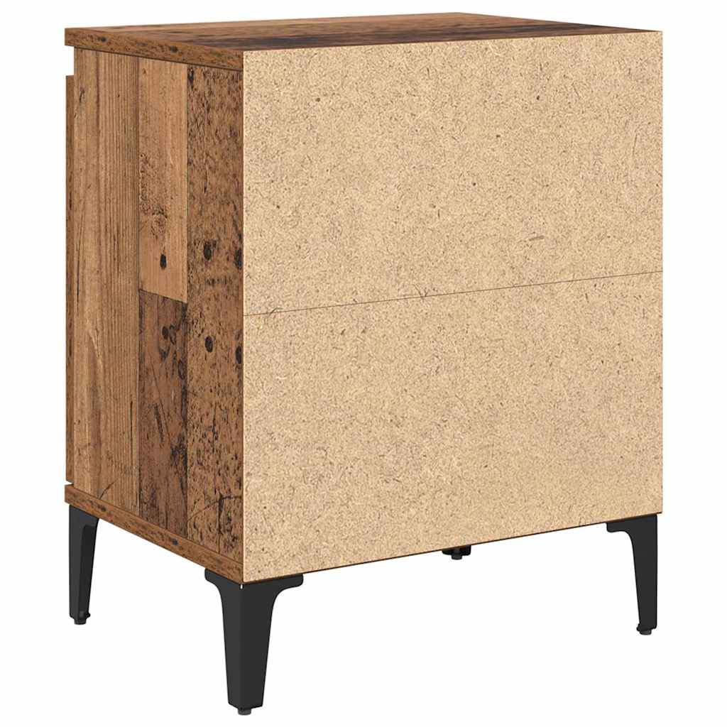 Noćni ormar Staro drvo 40 x 30 x 50 cm Konstruirano drvo