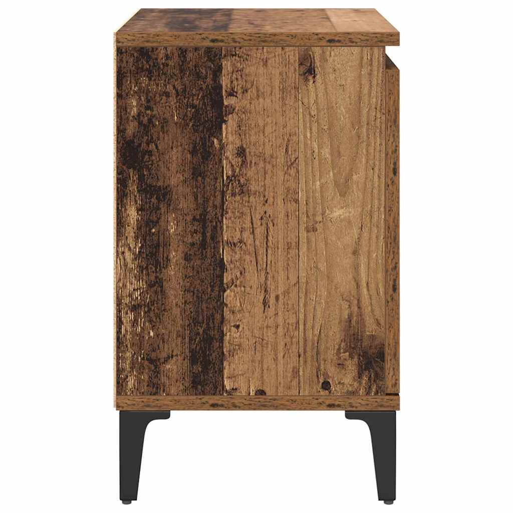 Noćni ormar Staro drvo 40 x 30 x 50 cm Konstruirano drvo