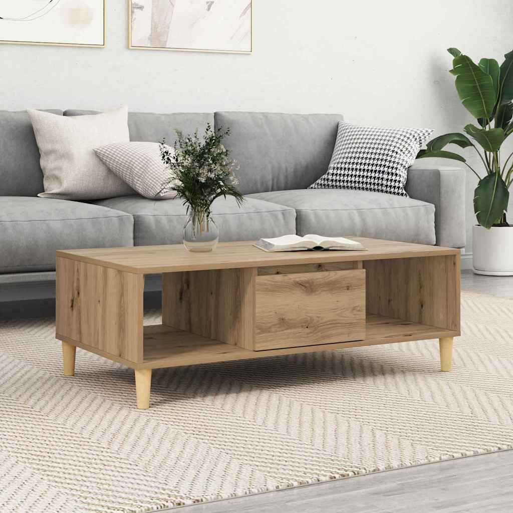 Kava Stol Umjetnički hrast 102 x 55 x 35 cm Konstruirano drvo