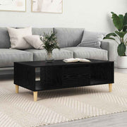 Kava Stol Crni hrast 102 x 55 x 35 cm Konstruirano drvo