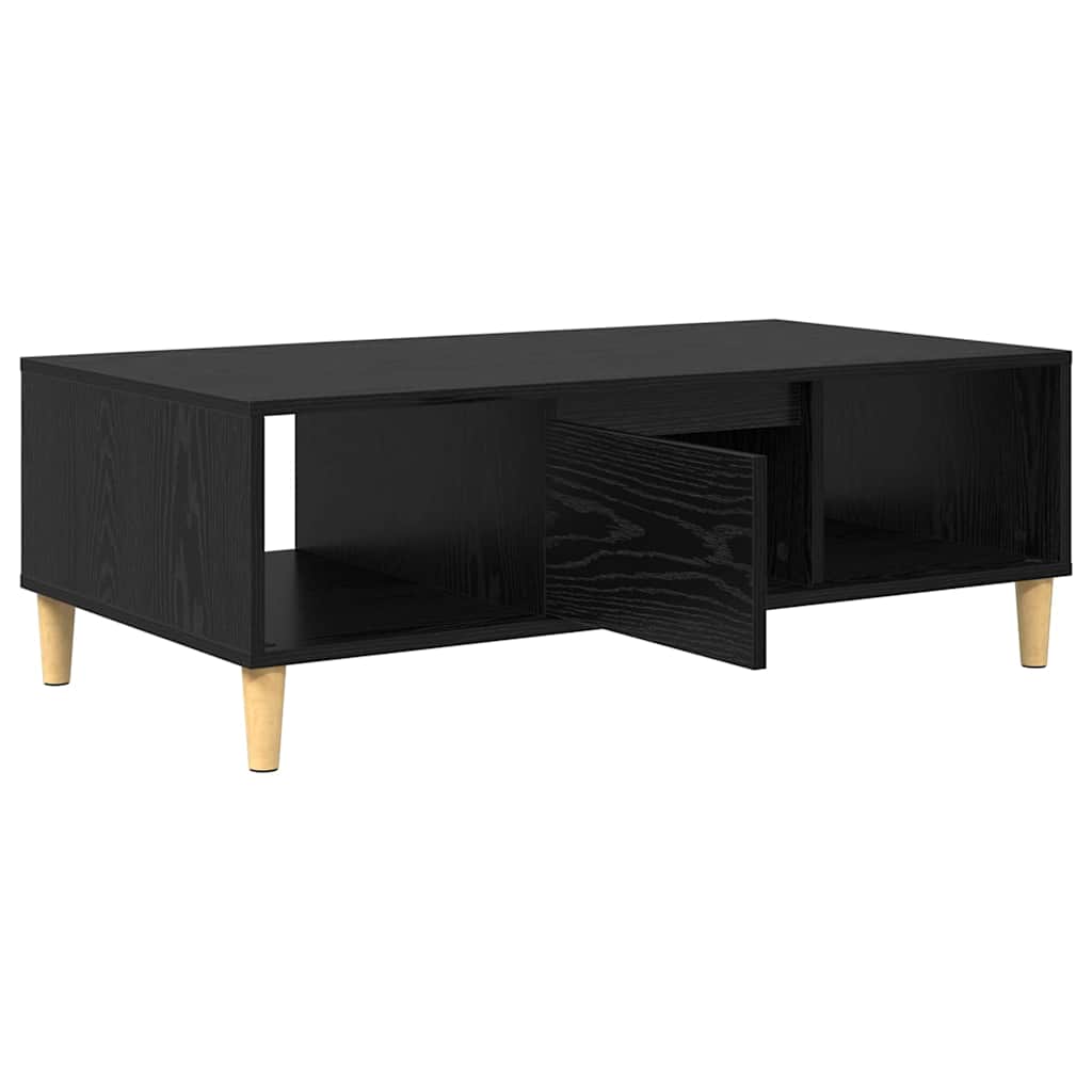Kava Stol Crni hrast 102 x 55 x 35 cm Konstruirano drvo