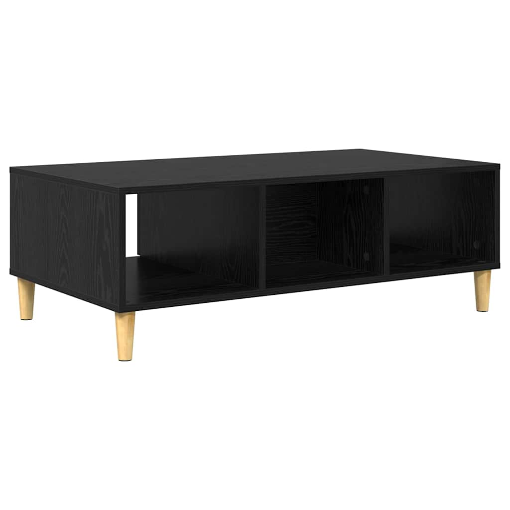 Kava Stol Crni hrast 102 x 55 x 35 cm Konstruirano drvo