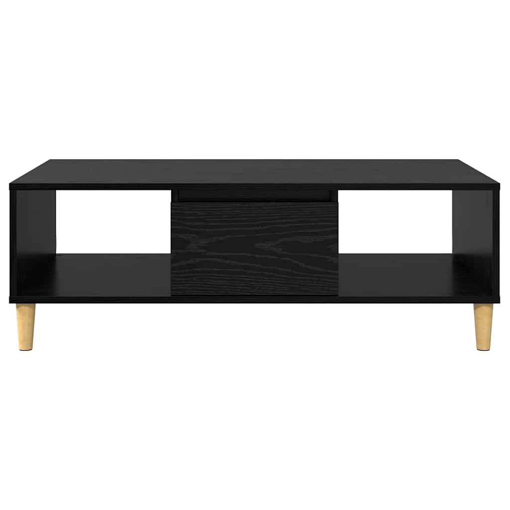 Kava Stol Crni hrast 102 x 55 x 35 cm Konstruirano drvo
