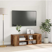 Set TV komoda Staro drvo 102 x 35 x 35 cm Konstruirano drvo