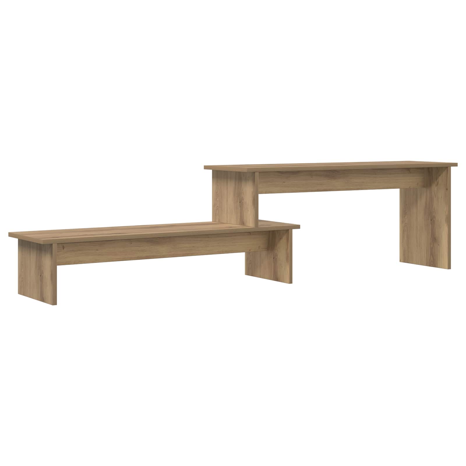 Set TV komoda Zidne Umjetnički hrast 180,5 x 30 x 43 cm