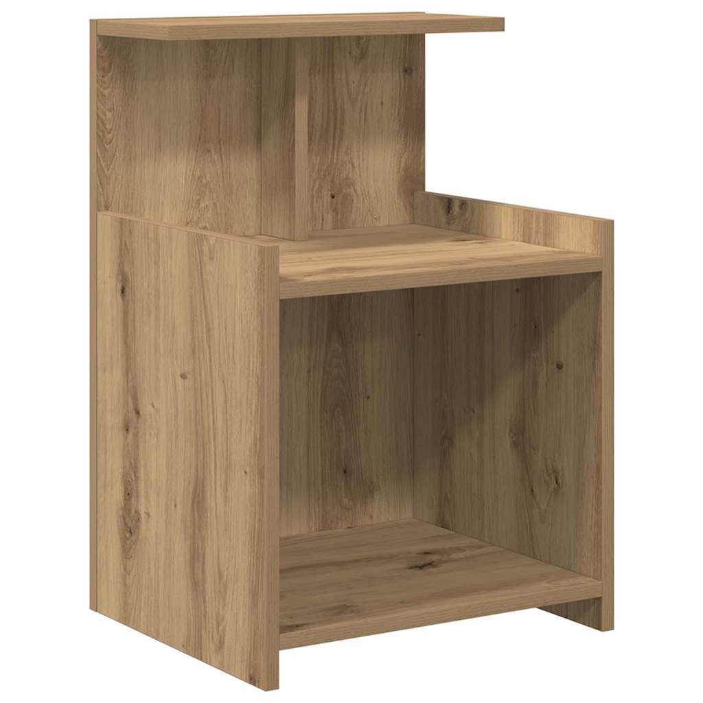 Noćni ormar 2 pcs Umjetnički hrast 40 x 35 x 60 cm