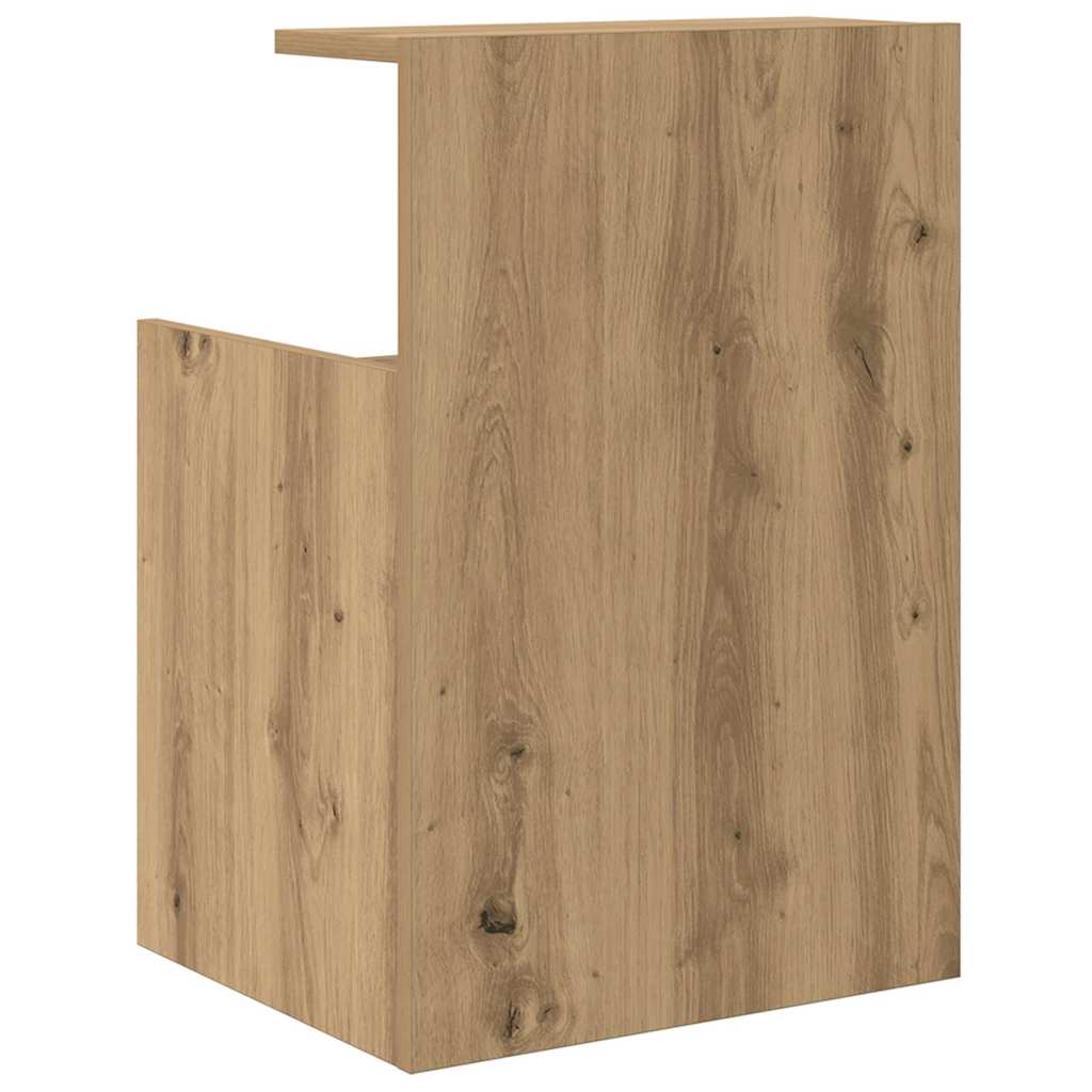 Noćni ormar 2 pcs Umjetnički hrast 40 x 35 x 60 cm