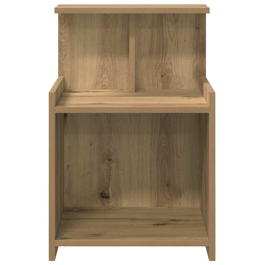 Noćni ormar 2 pcs Umjetnički hrast 40 x 35 x 60 cm