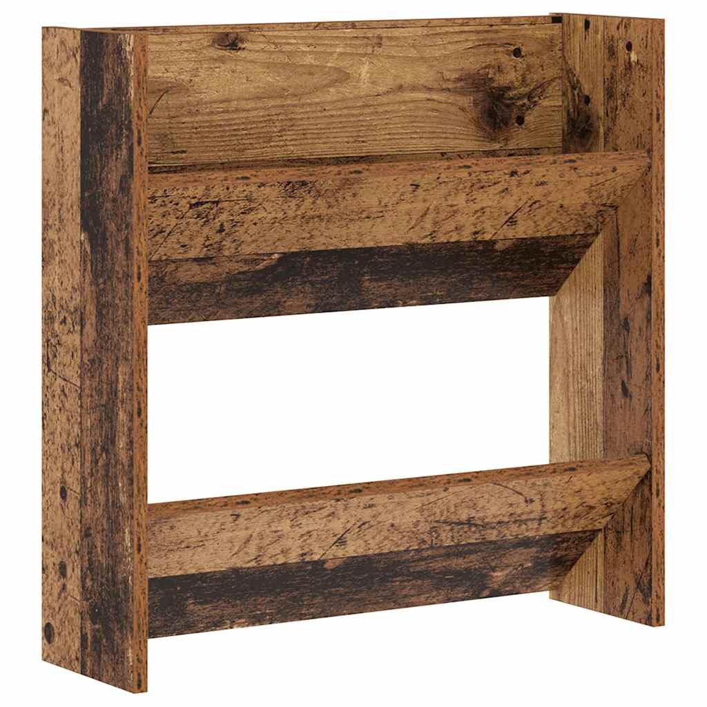 Ormar za cipele Staro drvo 60 x 18 x 60 cm Konstruirano drvo