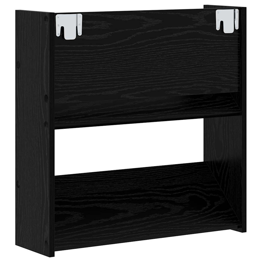 Ormar za cipele Crni hrast 60 x 18 x 60 cm Konstruirano drvo