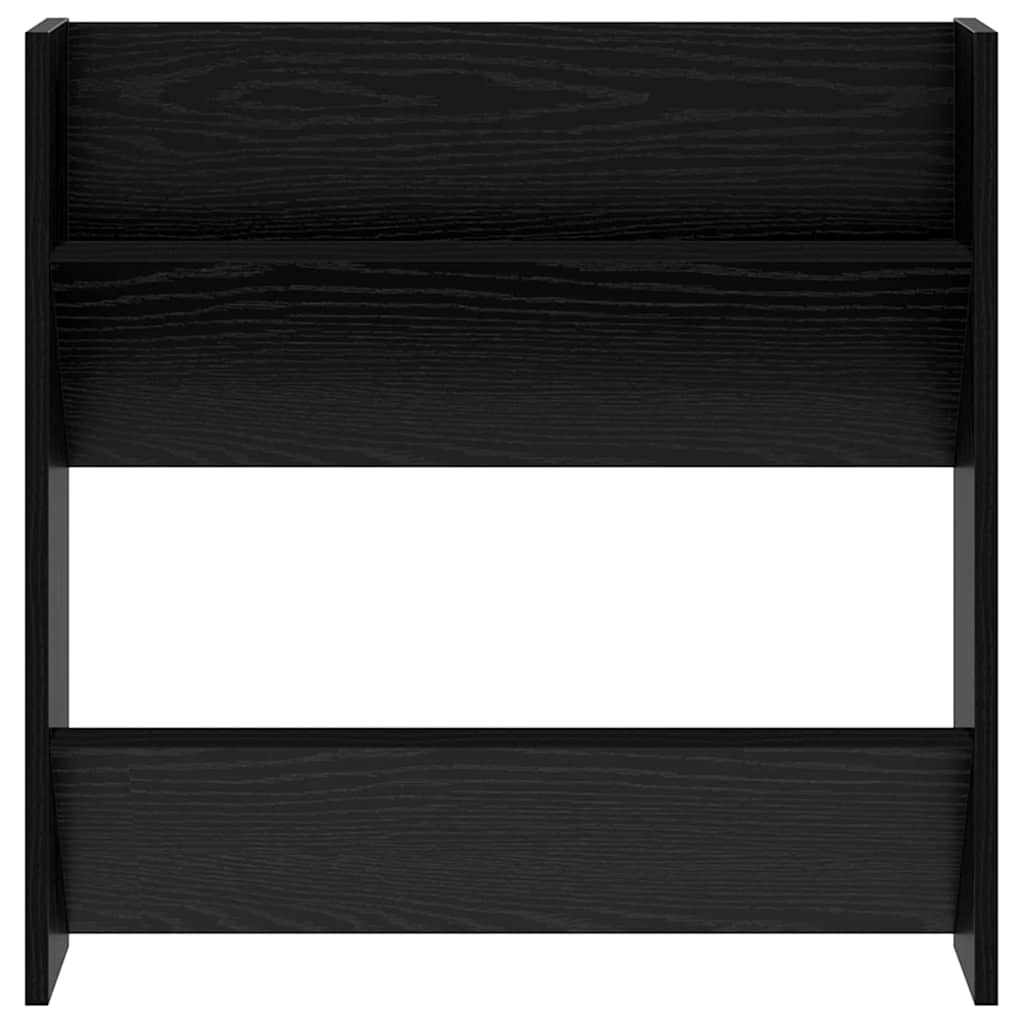 Ormar za cipele Crni hrast 60 x 18 x 60 cm Konstruirano drvo