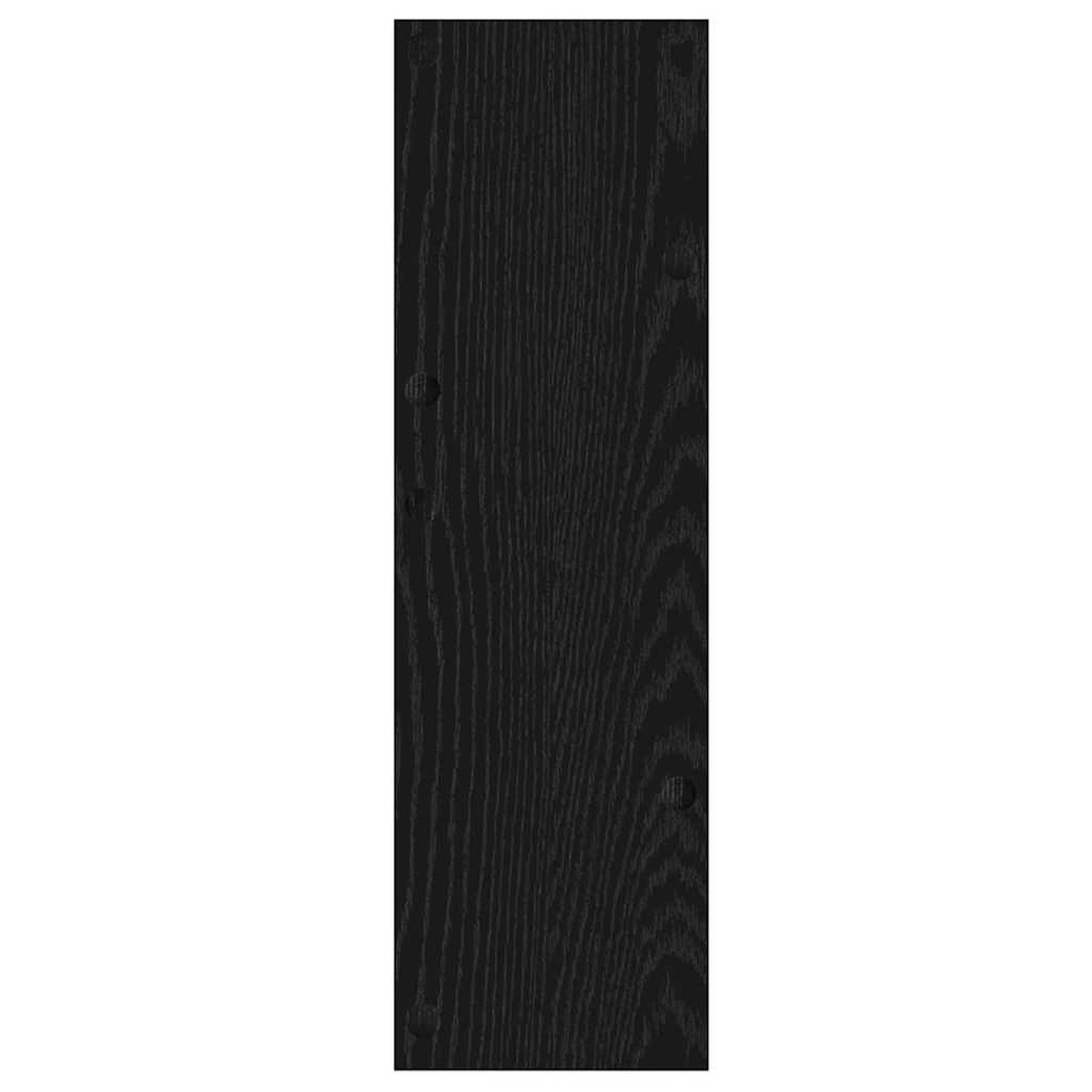 Ormar za cipele Crni hrast 60 x 18 x 60 cm Konstruirano drvo