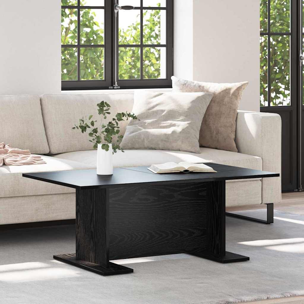 Kava Stol Crni hrast 103.5 x 60 x 40 cm Konstruirano drvo