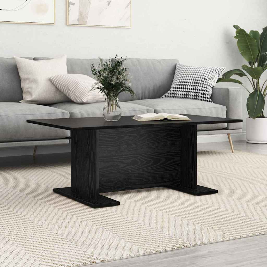 Kava Stol Crni hrast 103.5 x 60 x 40 cm Konstruirano drvo
