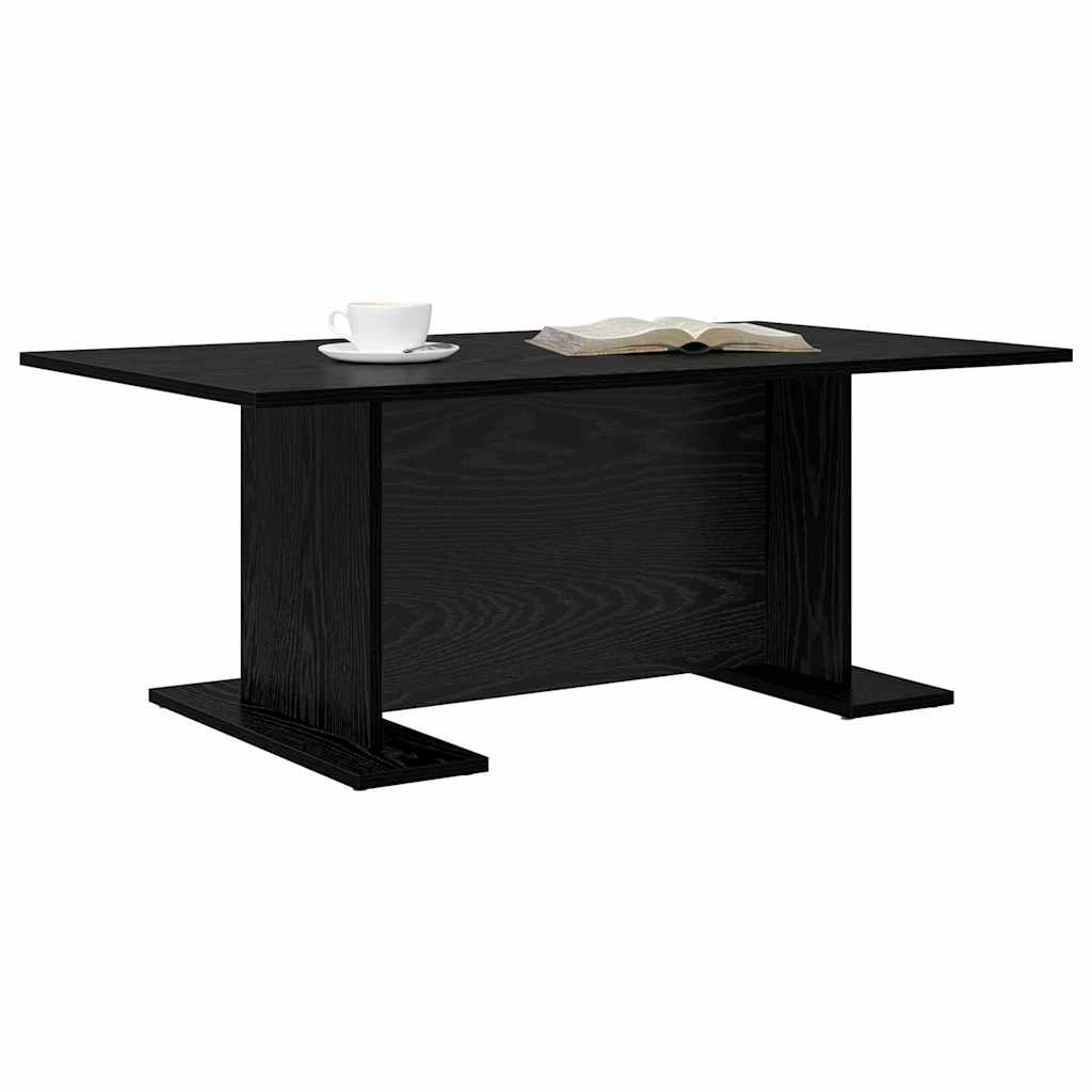 Kava Stol Crni hrast 103.5 x 60 x 40 cm Konstruirano drvo