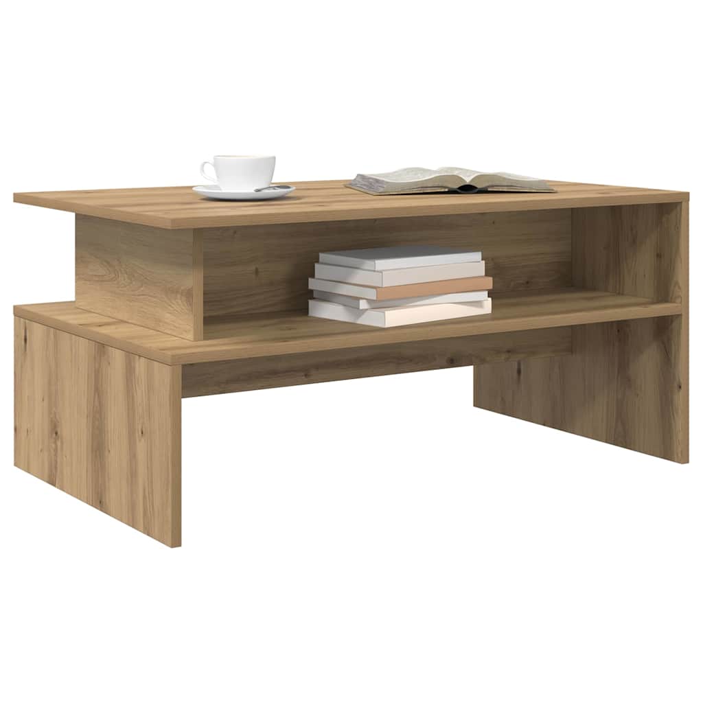 Kava Stol Umjetnički hrast 90 x 55 x 42,5 cm Konstruirano drvo