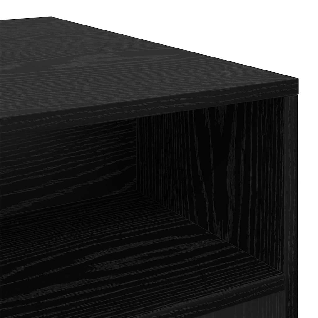 Kava Stol Crni hrast 90 x 55 x 42,5 cm Konstruirano drvo