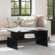 Kava Stol Crni hrast 90 x 55 x 42,5 cm Konstruirano drvo