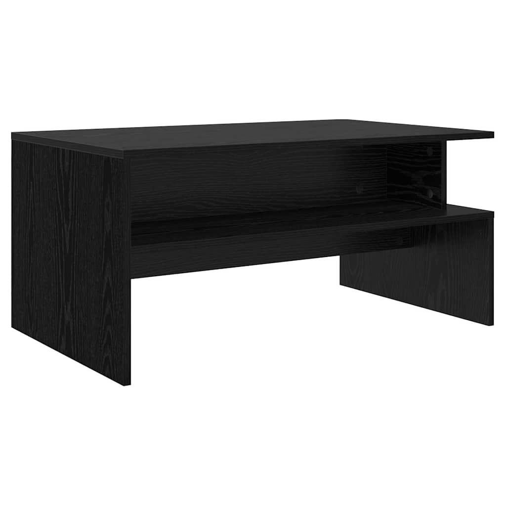 Kava Stol Crni hrast 90 x 55 x 42,5 cm Konstruirano drvo