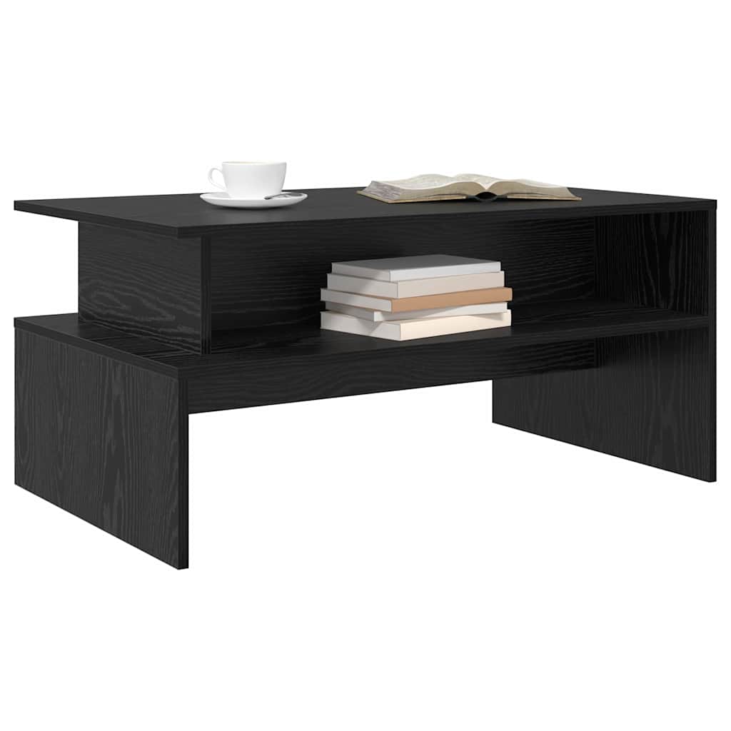 Kava Stol Crni hrast 90 x 55 x 42,5 cm Konstruirano drvo