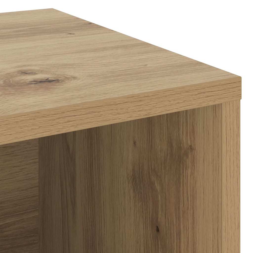 Klupa za cipele s policom Umjetnički hrast 103 x 30 x 54,5 cm