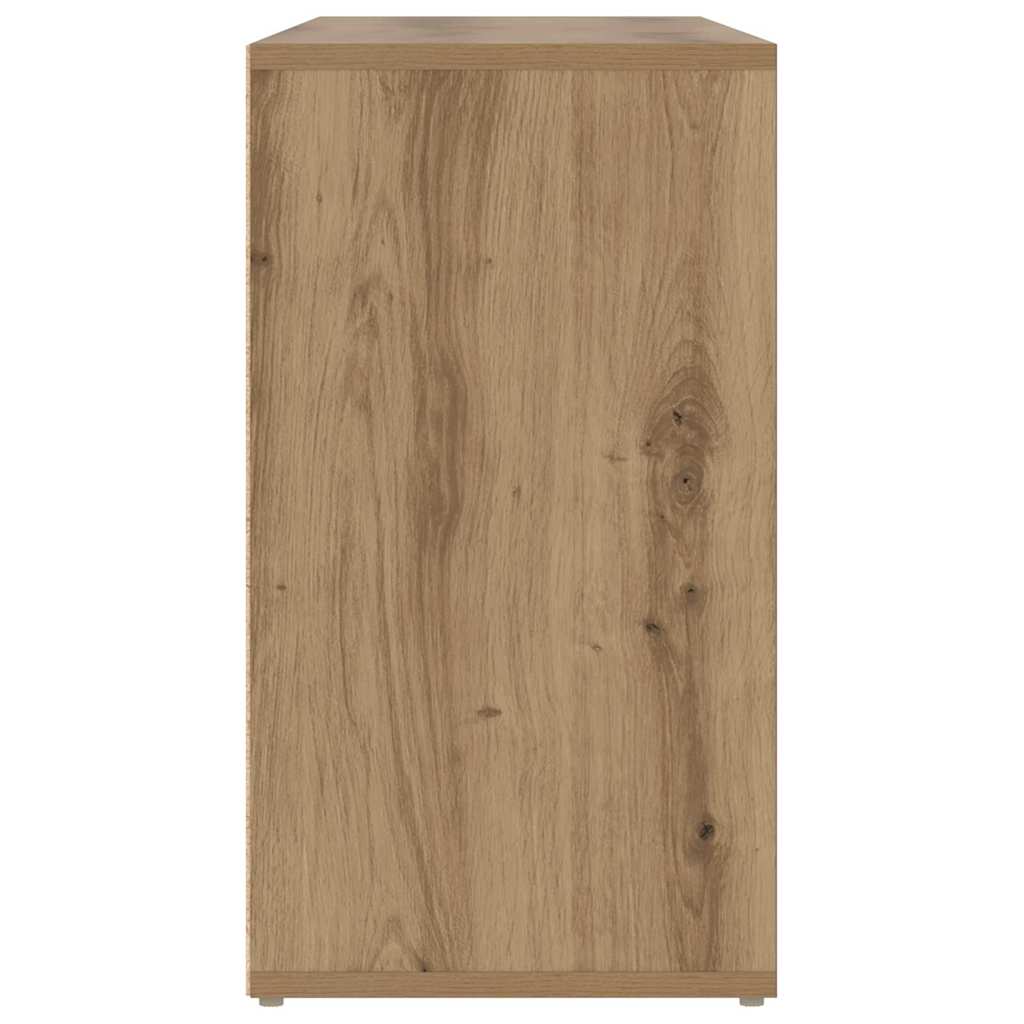 Klupa za cipele s policom Umjetnički hrast 103 x 30 x 54,5 cm