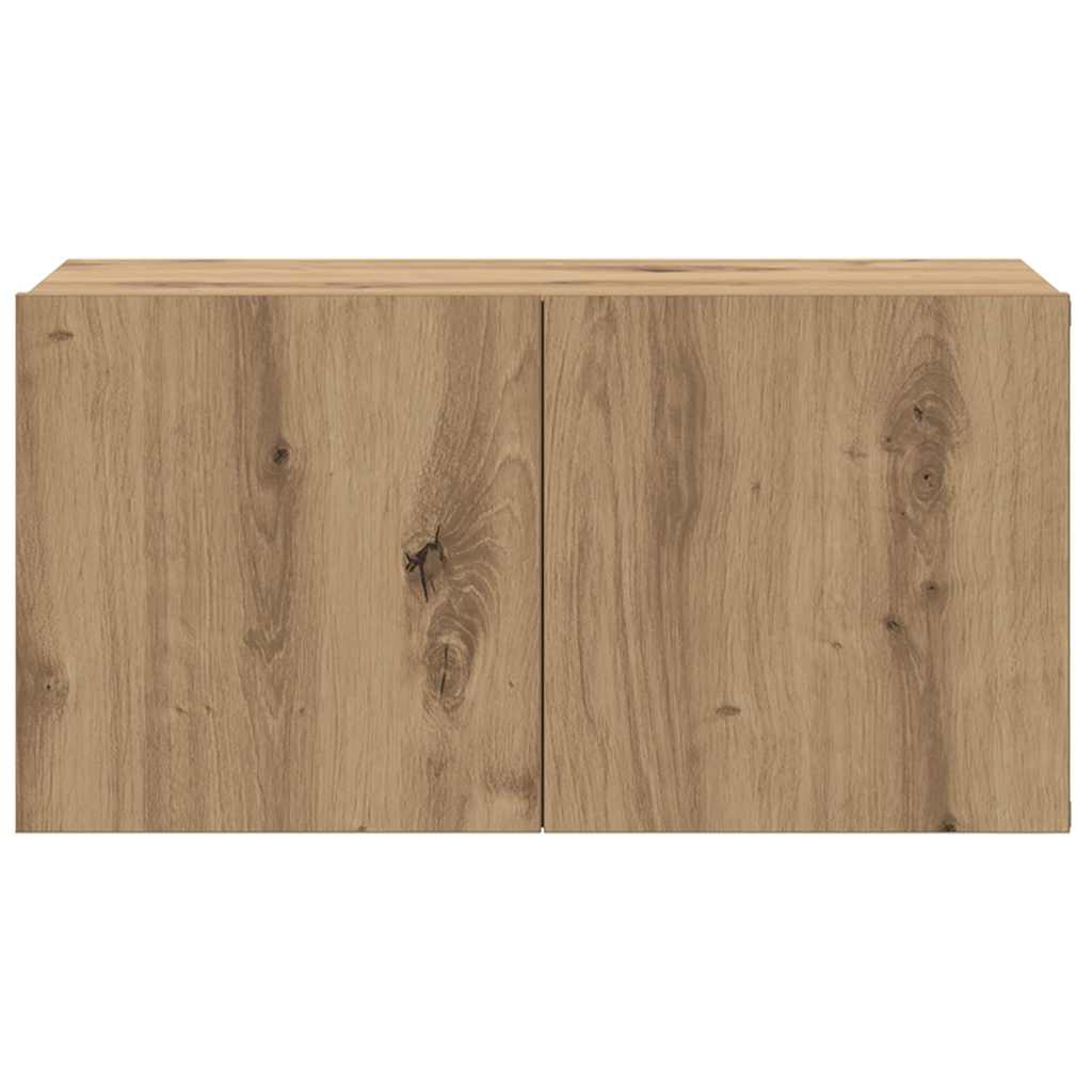 Set TV komoda Zidne Smeđa 60 x 30 x 30 cm Konstruirano drvo