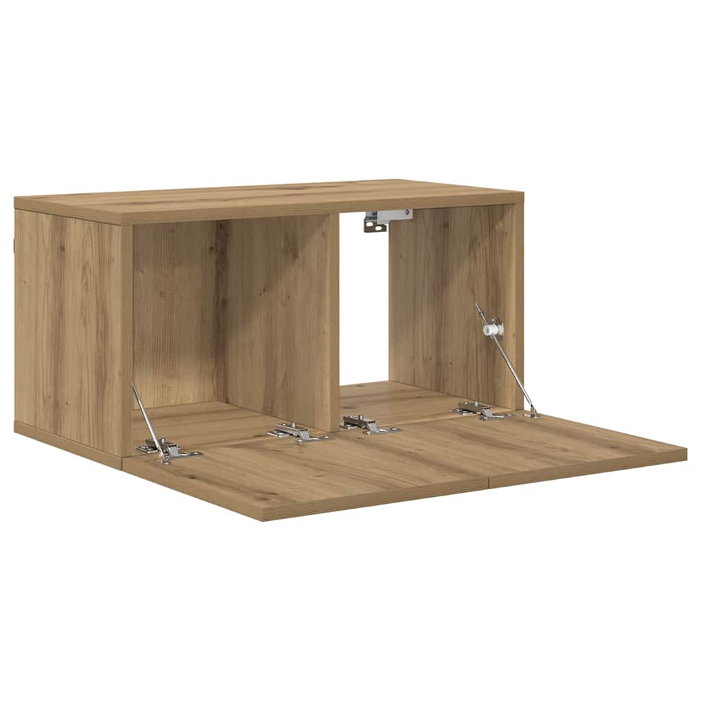 Set TV komoda 2 pcs Smeđa 60 x 30 x 30 cm Konstruirano drvo