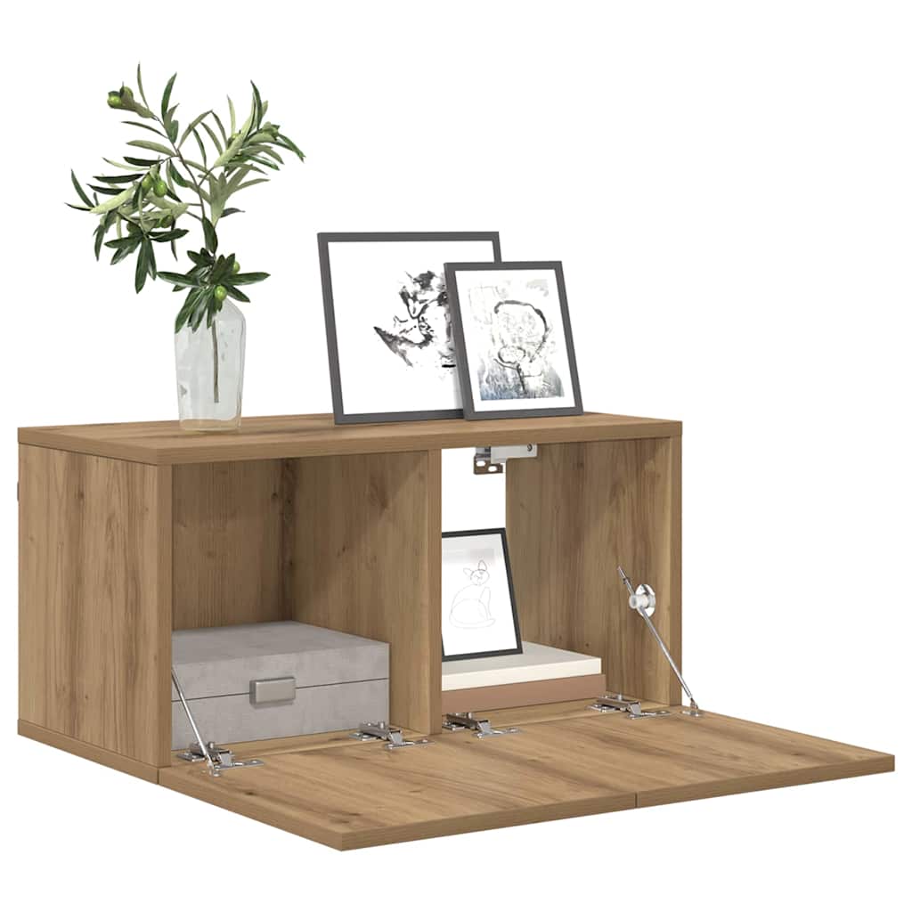 Set TV komoda 2 pcs Smeđa 60 x 30 x 30 cm Konstruirano drvo