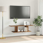 Set TV komoda Zidne Smeđa 103 x 30 x 26,5 cm Konstruirano drvo