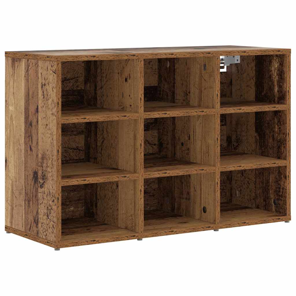 Ormar za cipele Staro drvo 77,5 x 30 x 51 cm Konstruirano drvo
