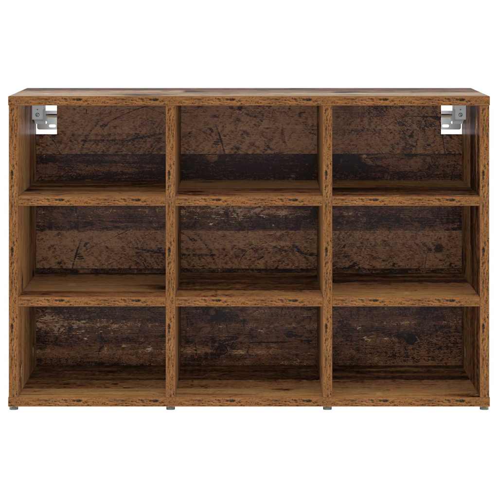 Ormar za cipele Staro drvo 77,5 x 30 x 51 cm Konstruirano drvo