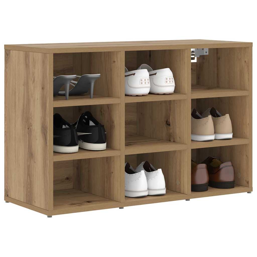 Ormar za cipele s policom Umjetnički hrast 77,5 x 30 x 51 cm