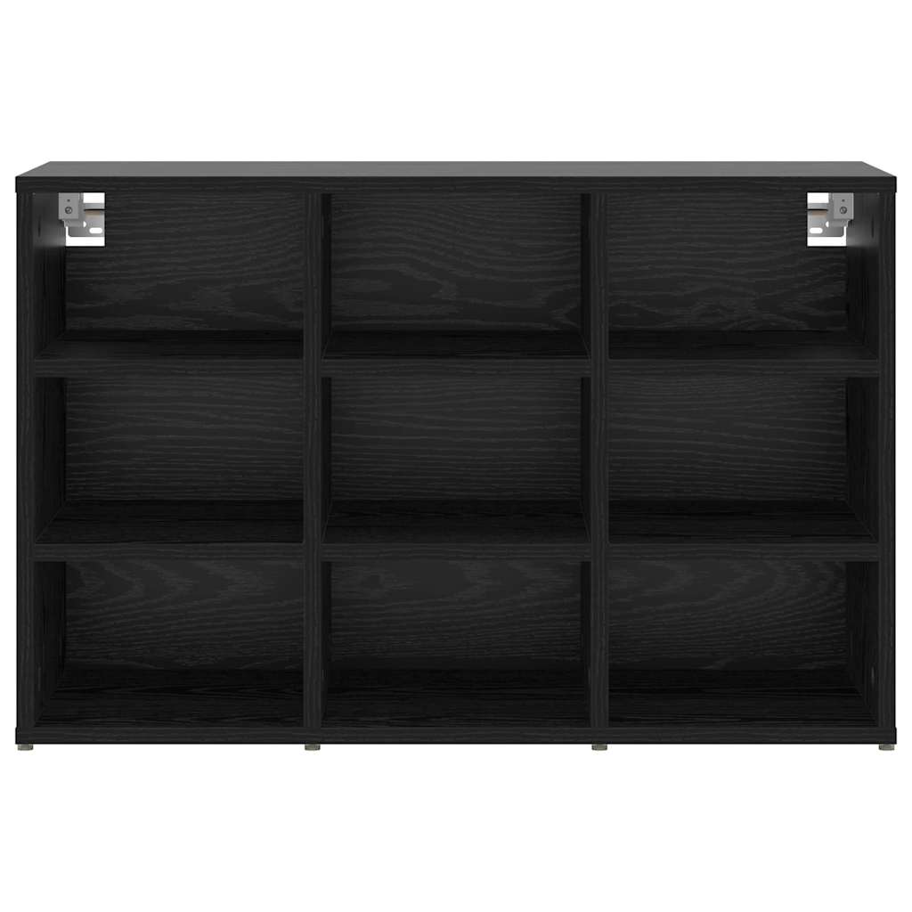 Ormar za cipele Crni hrast 77,5 x 30 x 51 cm Konstruirano drvo