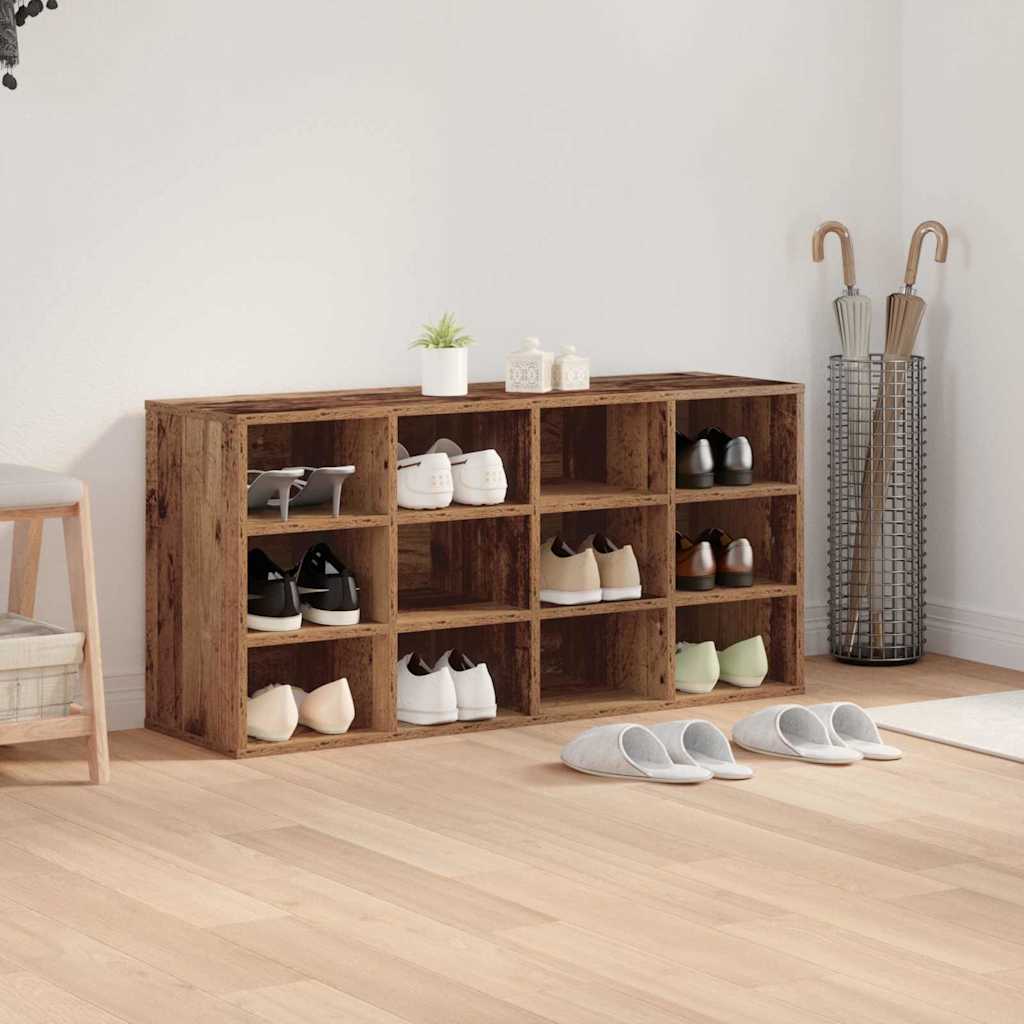 Ormar za cipele Staro drvo 103 x 30 x 51 cm Konstruirano drvo