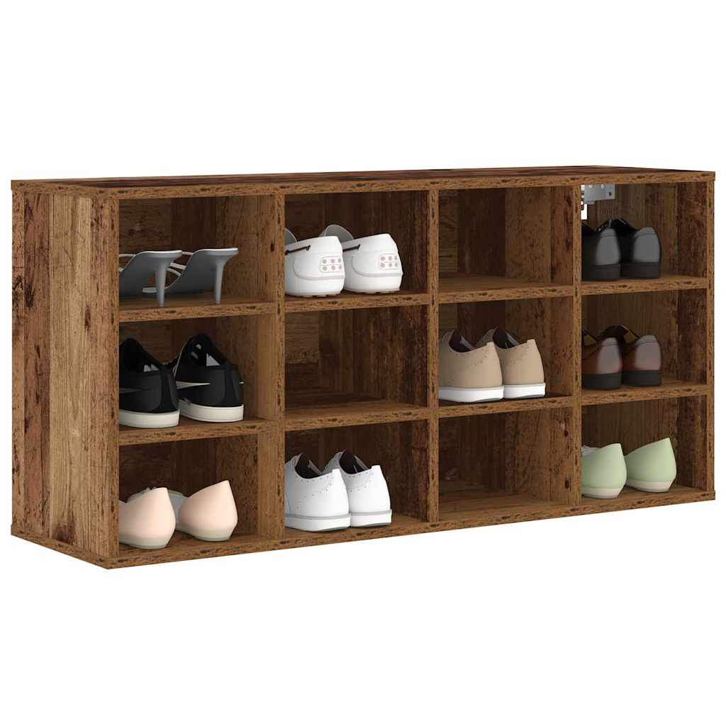 Ormar za cipele Staro drvo 103 x 30 x 51 cm Konstruirano drvo