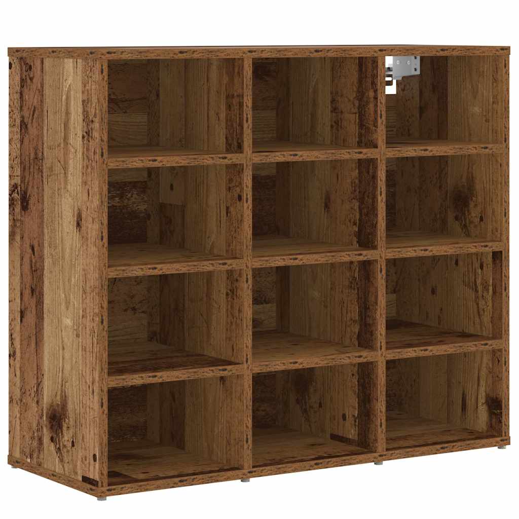 Ormar za cipele Staro drvo 77,5 x 30 x 67 cm Konstruirano drvo