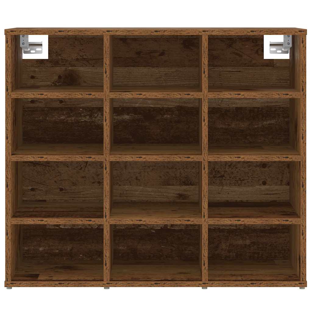 Ormar za cipele Staro drvo 77,5 x 30 x 67 cm Konstruirano drvo