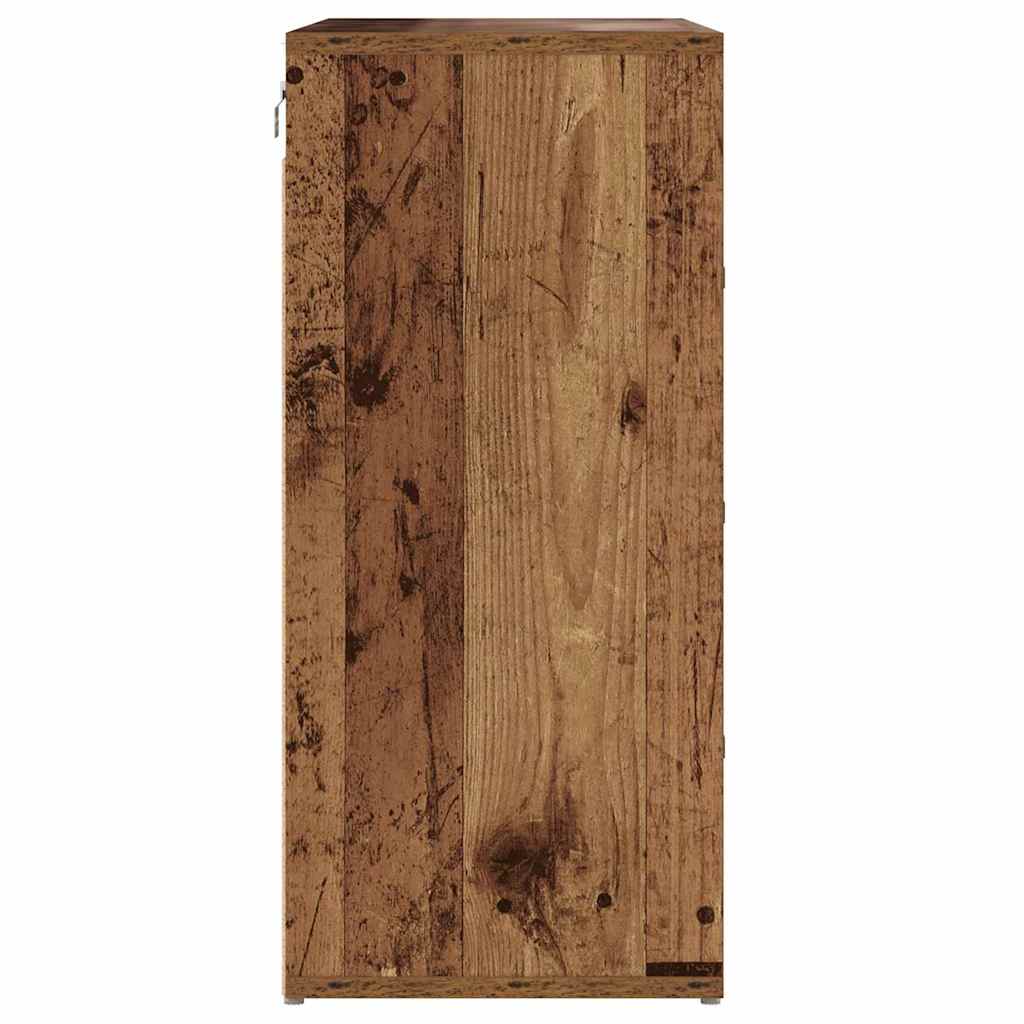 Ormar za cipele Staro drvo 77,5 x 30 x 67 cm Konstruirano drvo