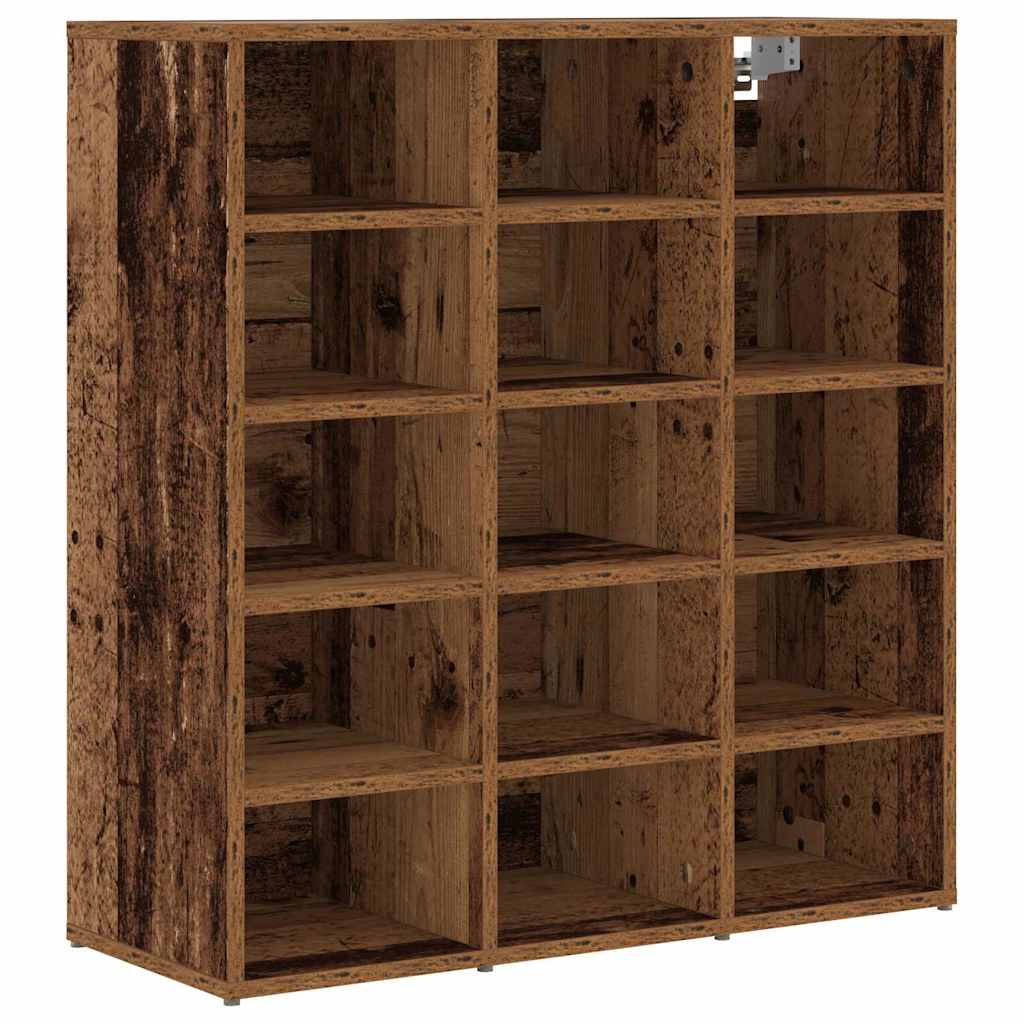 Ormar za cipele s policom Staro drvo 77,5 x 30 x 83,5 cm