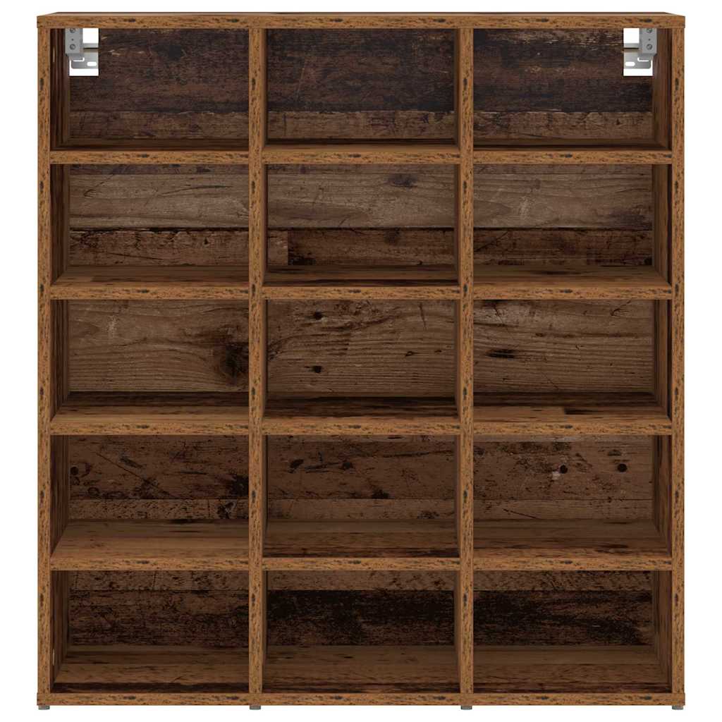Ormar za cipele s policom Staro drvo 77,5 x 30 x 83,5 cm