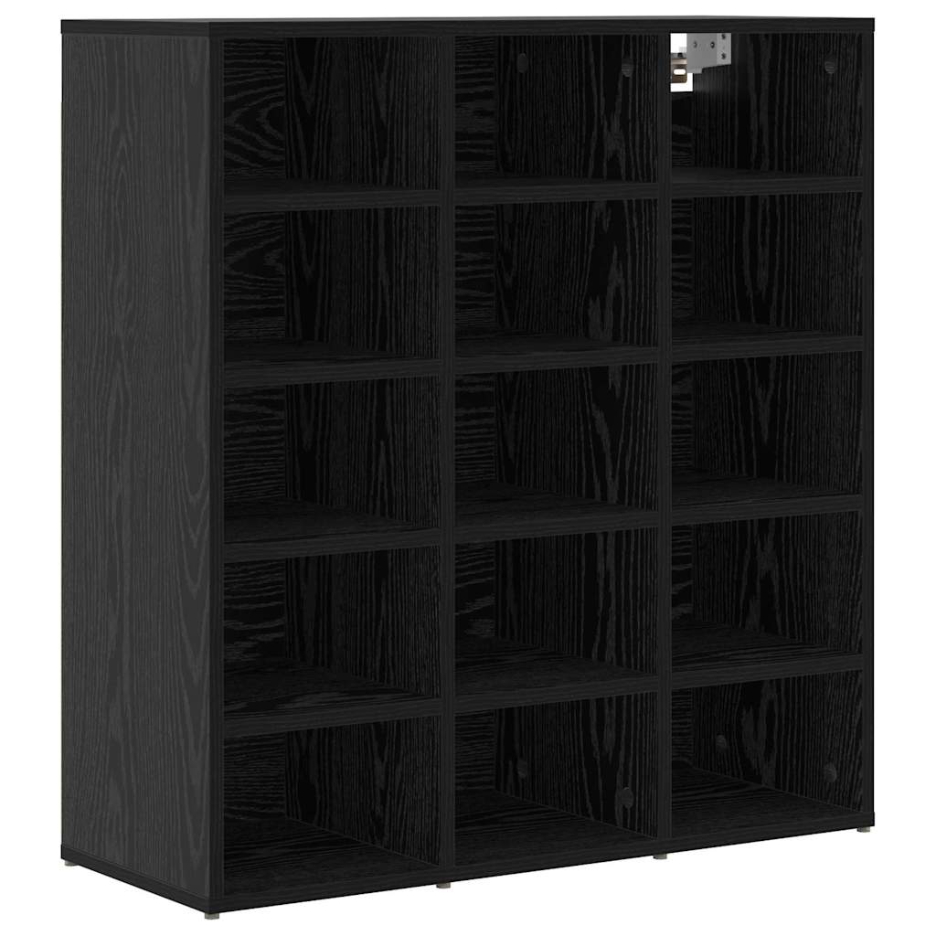 Ormar za cipele s policom Crni hrast 77,5 x 30 x 83,5 cm