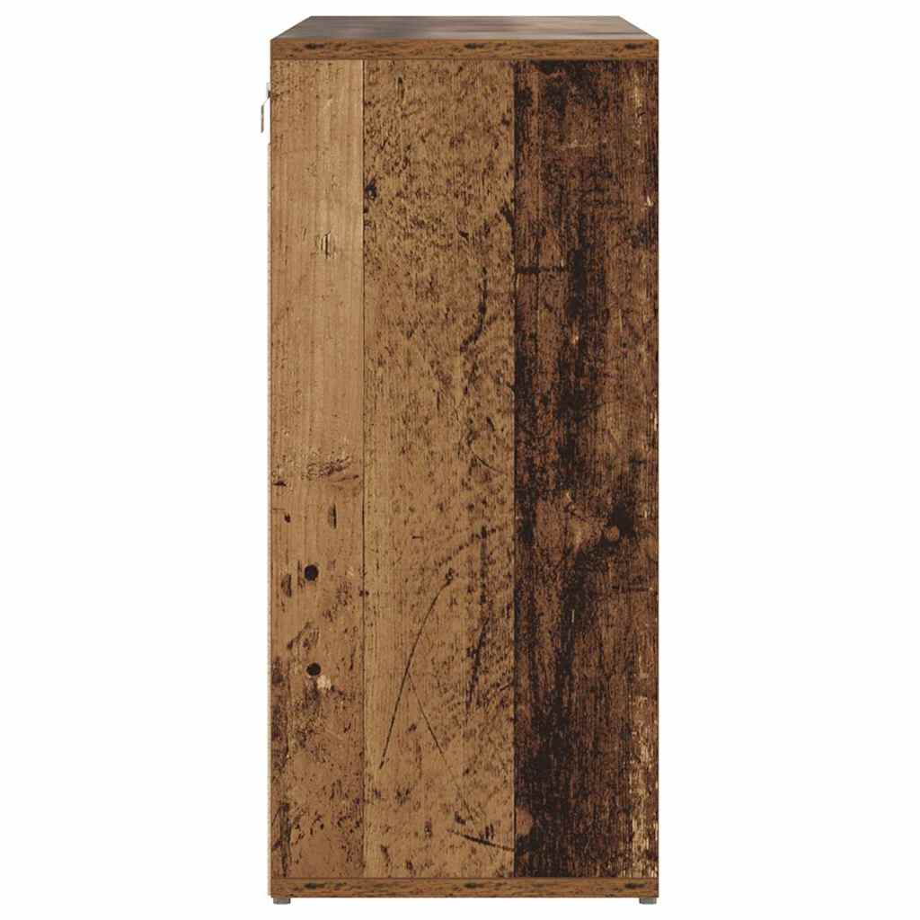 Ormar za cipele Staro drvo 103 x 30 x 67 cm Konstruirano drvo