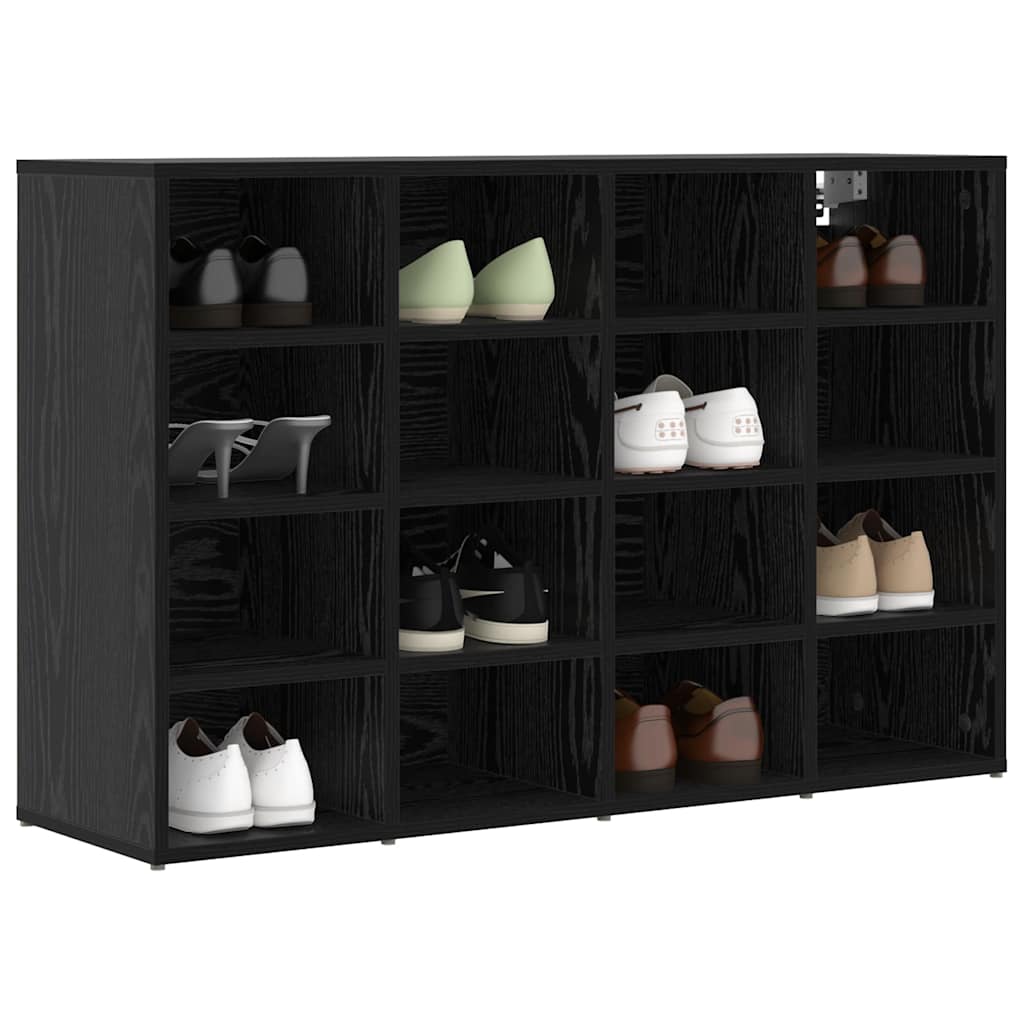 Ormar za cipele Crni hrast 103 x 30 x 67 cm Konstruirano drvo