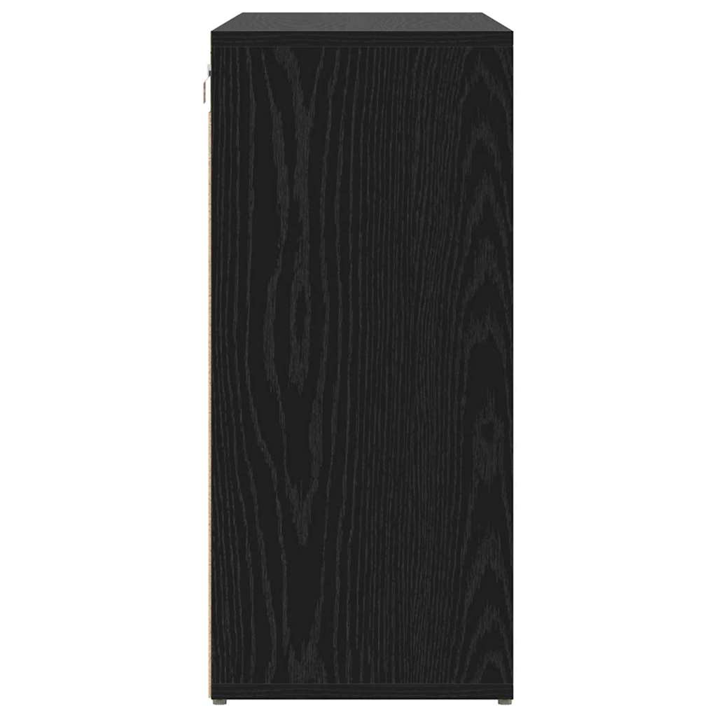 Ormar za cipele Crni hrast 103 x 30 x 67 cm Konstruirano drvo