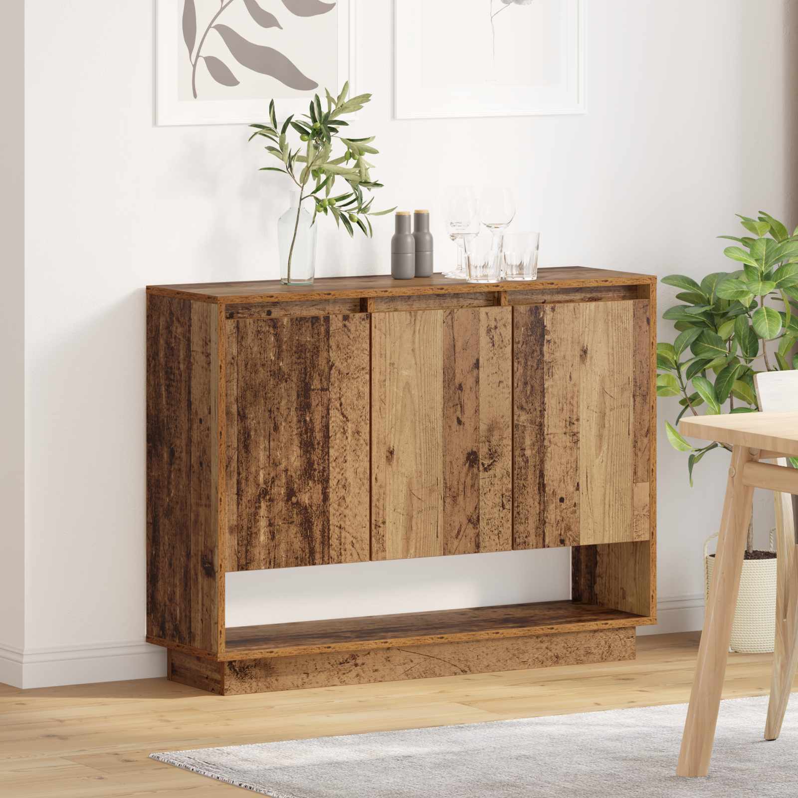 Kreveta Staro drvo 97 x 29 x 75 cm Konstruirano drvo