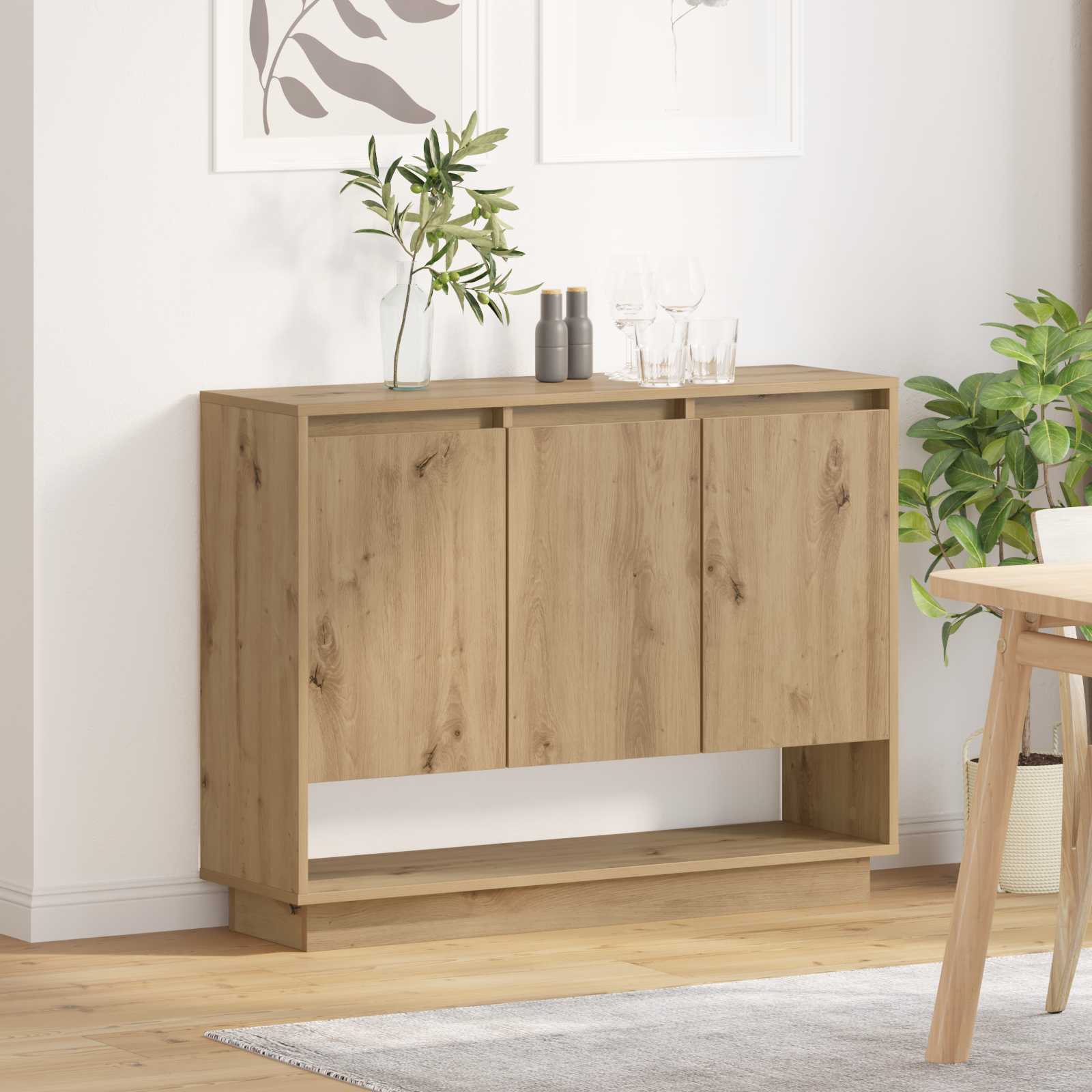 Kreveta Umjetnički hrast 97 x 29 x 75 cm Konstruirano drvo