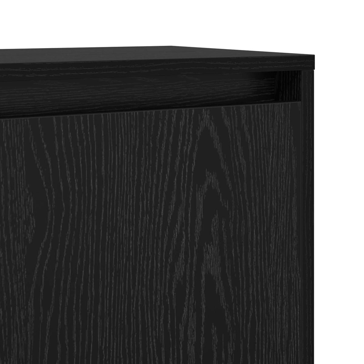 Kreveta Crni hrast 97 x 29 x 75 cm Konstruirano drvo