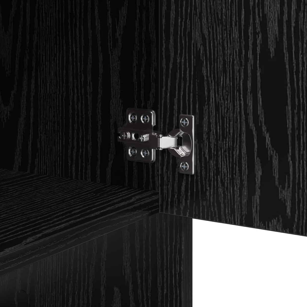 Kreveta Crni hrast 97 x 29 x 75 cm Konstruirano drvo