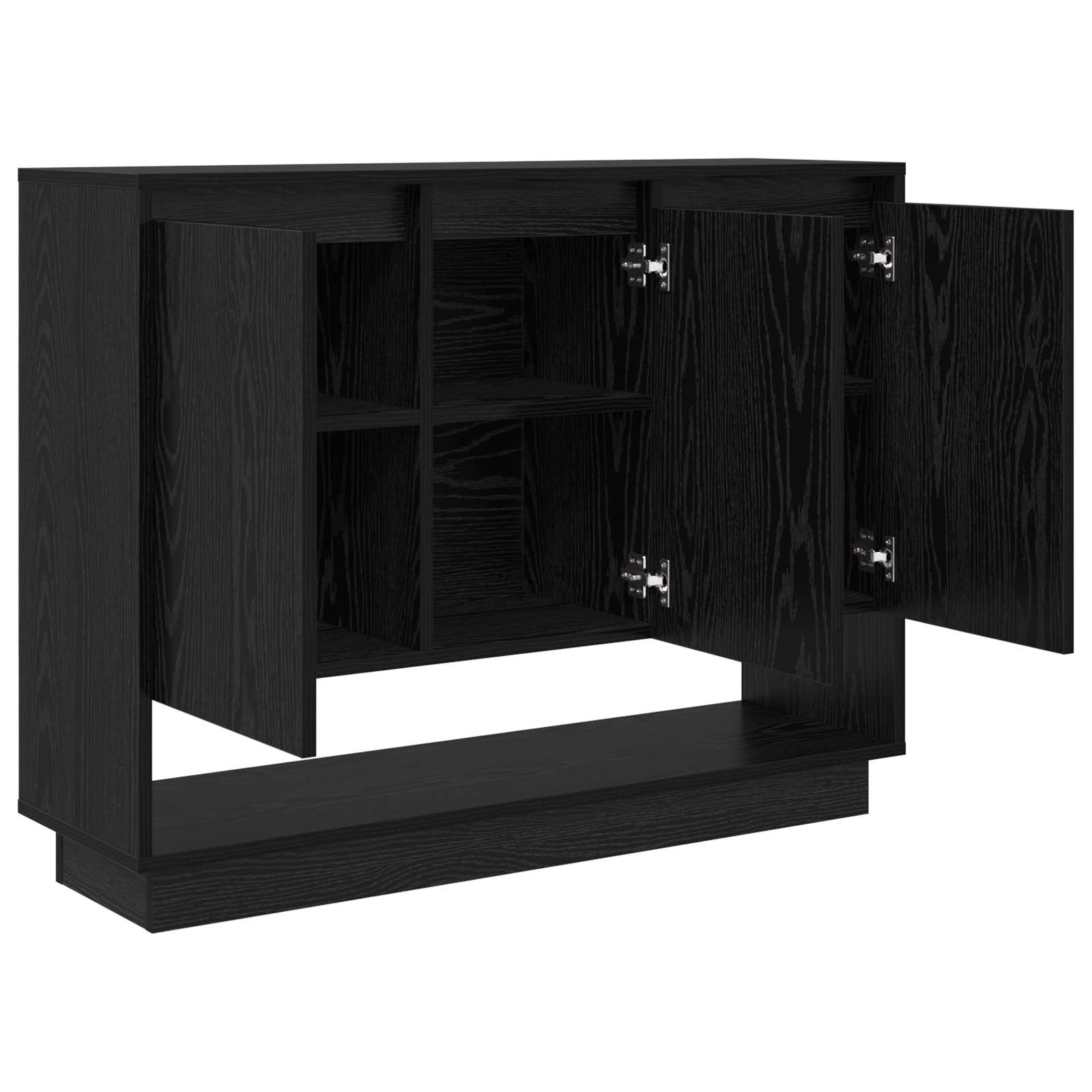 Kreveta Crni hrast 97 x 29 x 75 cm Konstruirano drvo